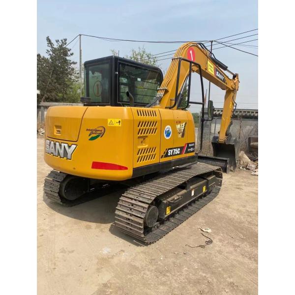From China Second hand construction machinery, used Sany 75 excavator