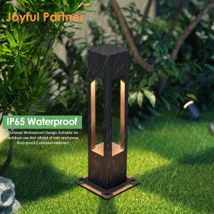 10W LED Square Aluminum Modern IP65 Waterproof Landscape Bollard Garden Light