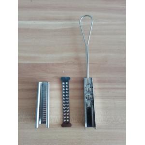 FTTH Cabling Accessory Cable Wire Clamp Stainless Steel Material