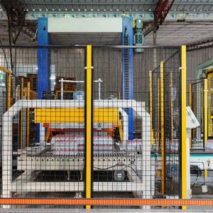 Single Column Palletizer column Type Palletizer for Barrel Water Production Line