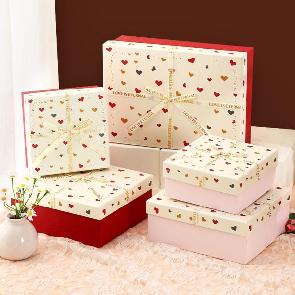 Perfume Cosmetics Packaging Cute Gift Box Top And Bottom Cover Souvenir Gift Box
