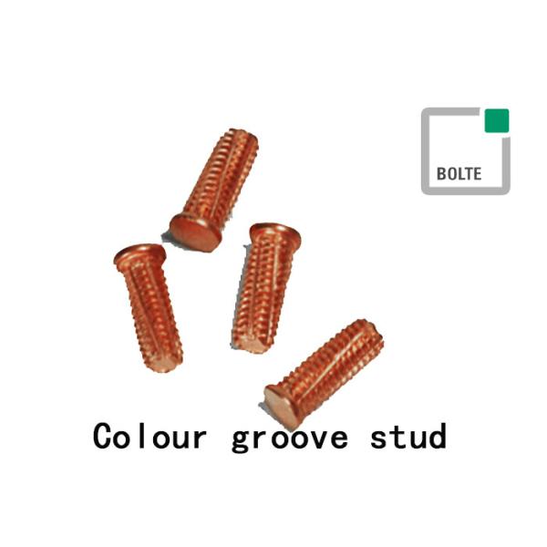 Buy Colour Groove Stainless Steel Weld Studs For Short Cycle Stud Welding DIN EN ISO 13918 at wholesale prices
