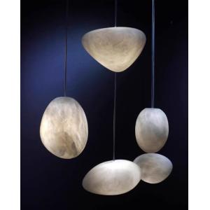 Combination Irregular Customized Moden Alabaster Decorative Chandelier To Family