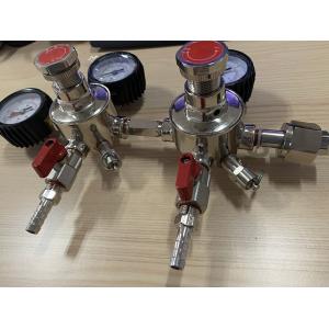 CGA320/580 Inlet Connection Upperweld CO2 Draft Pressure Regulator for America