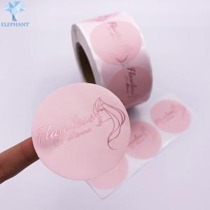Strong Adhesive PC PVC PET Sticky Logo Labels For Glass Bottles