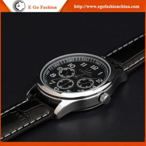 010B Fashion Jewelry Wholesale Stainless Steel Watches Leather Band Quartz