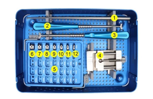 Orthopedic Peek Cervical Cage Bone Spinal Instrument Set