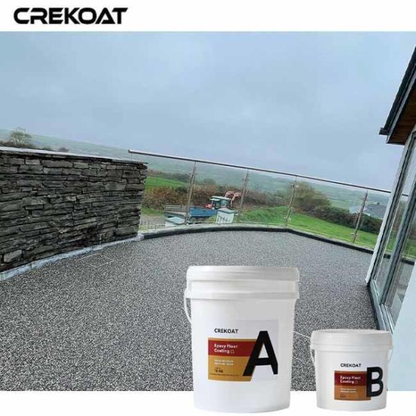 Buy Innovative Textures Epoxy Pebble Coating Producing Stunning Floor at wholesale prices