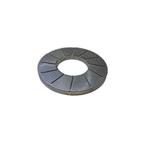 Alloy Double Pulp Refiner Disc For Paper Mill