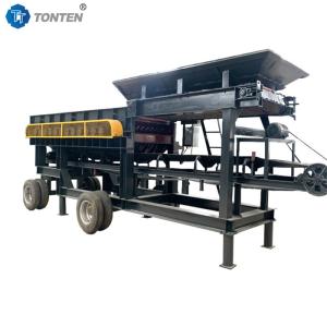 High Degree Automation Screening Machine Mud Stone Separation In Construction