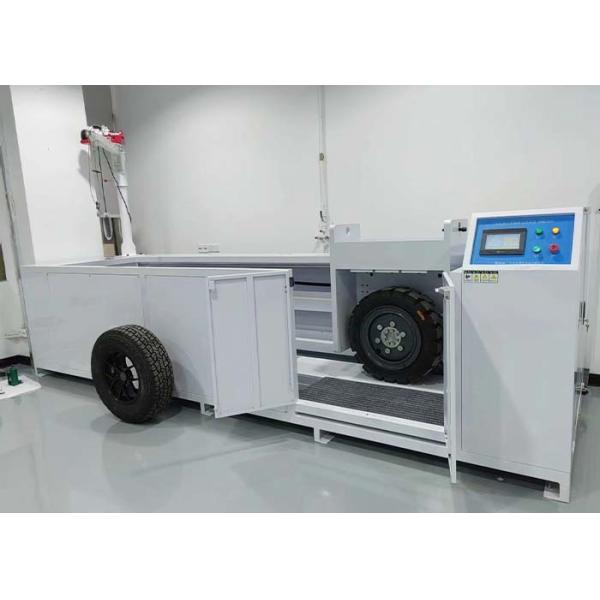 Buy IEC 62196 Vehicle Testing Equipment 5000N Drive Over Test For Plug / EV Connector at wholesale prices