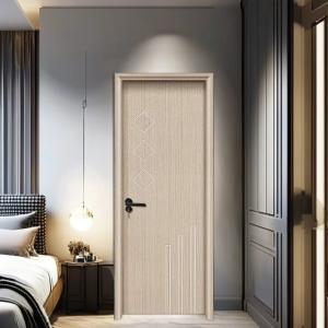 Durable Eco-Friendly WPC Door With Smooth Surface Finish