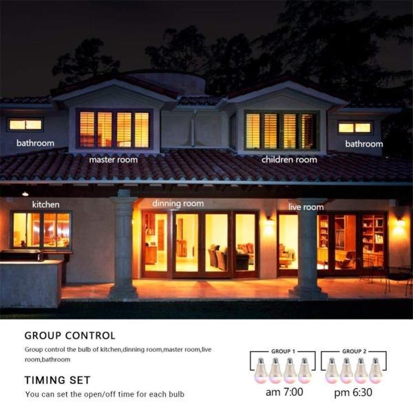 Wifi Smart Light Bulb 9W RGBCW