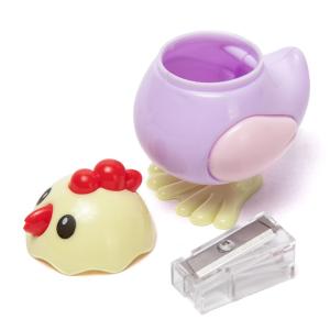 Cute Rooster Hen Chicken Single Hole Funny Pencil Sharpener