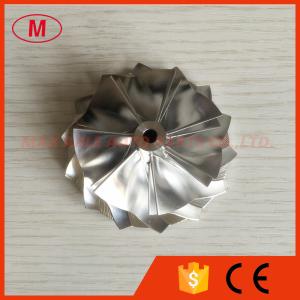K04 5306-123-2014 upgrade 51.03/61.98mm 7+7 blades billet compressor wheel for