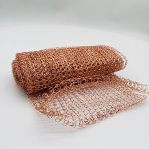 China 30.48m Pest Copper Rodent Mesh Knitted Style TUV Certificate on sale