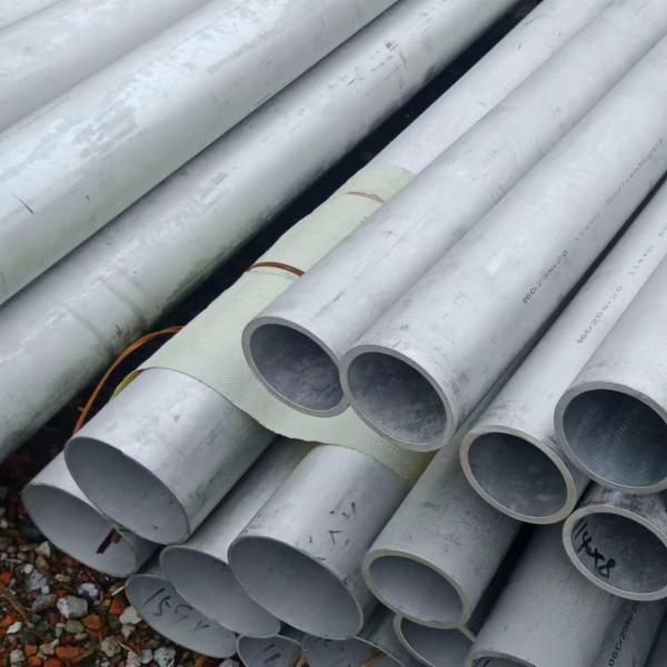 Hot Rolled Stainless Steel Pipe Tube DN5 - DN500 SCH40S SCH80S In 6m Length For Inddustrial