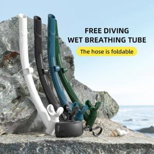 Universal Free Diving Scuba Wet Snorkeling Breathing Tube Underwater