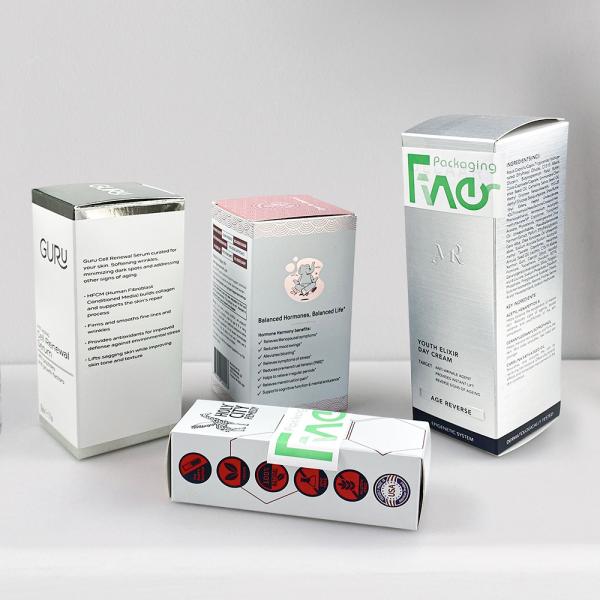Buy CBD Pack Designed Customized Shape Laminated Customized Packaging Box at wholesale prices