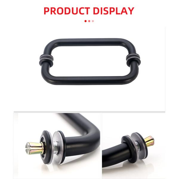 Modern Design Style Vertical Stainless Steel Pull Handle for Shower Door and Main Door