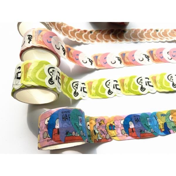 Custom Printing Waterproof Japanese Washi Tape Christmas Washi Tape Stickers