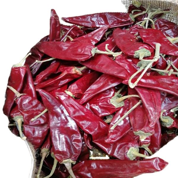 Buy 800shu Hot Dried Yidu Chili Long Red Chillie Authentic Flavor 7-15cm at wholesale prices