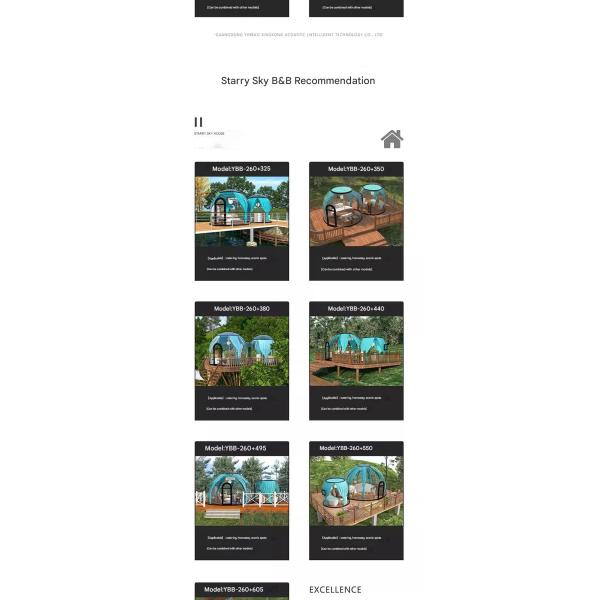 Camping camping leisure people outdoor star room Tourist camping area star bubble house