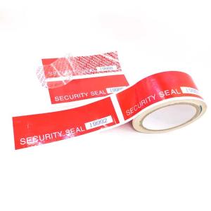 Anti Counterfeit Sealing Hidden Line Tamper Evident Void Tape
