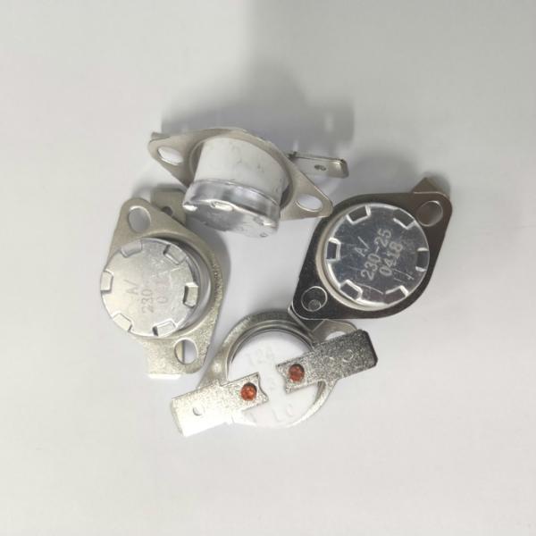 LC High Durability KSD301 Thermostat Manufacturer Ceramic Case Steel 0° Terminal