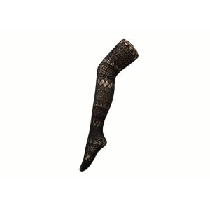 Lace Five Petals Ladies Fishnet Tights / Women'S Fishnet Pantyhose