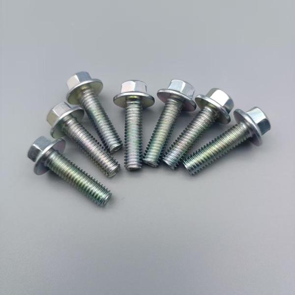Buy DIN6921 Plate Zinc Hexagon Head Bolt for Dependable Long-Lasting Fastening at wholesale prices