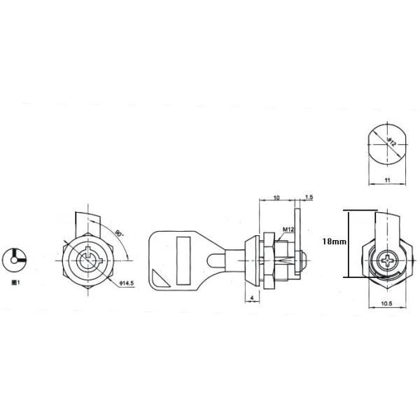 M12 Small Tubular Cam Lock for LED Advertising Lamp Box Zinc Alloy Mini Cam Lock M12 Small Tubular Cam Lock for LED Advertising Lamp Box Zinc Alloy Mini Cam Lock