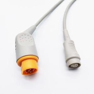 Siemens Compatible IBP Cable Round Male 10 Pin B Braun Connector TPU Jacket