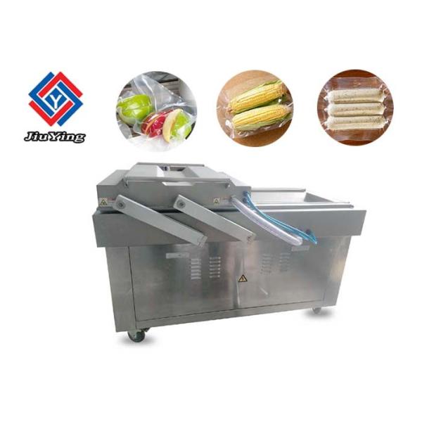 Buy Pneumatic Vacuum Frozen Food Packaging Machine Double Chamber High Efficiency at wholesale prices
