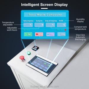 Kitchen Organic Waste Composting Machine Food Waste Dispose Food Compost Machine