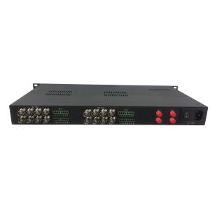 SDI Fiber Extender with 4-ch audio,1-ch data, 1-ch Ethernet