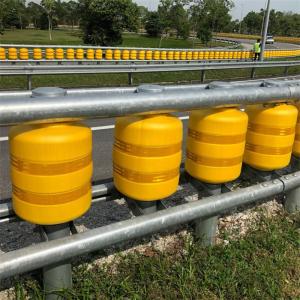 Highway Safety Double Roller Guardrail Anti-Corrosion Roller Barrier for Roadway