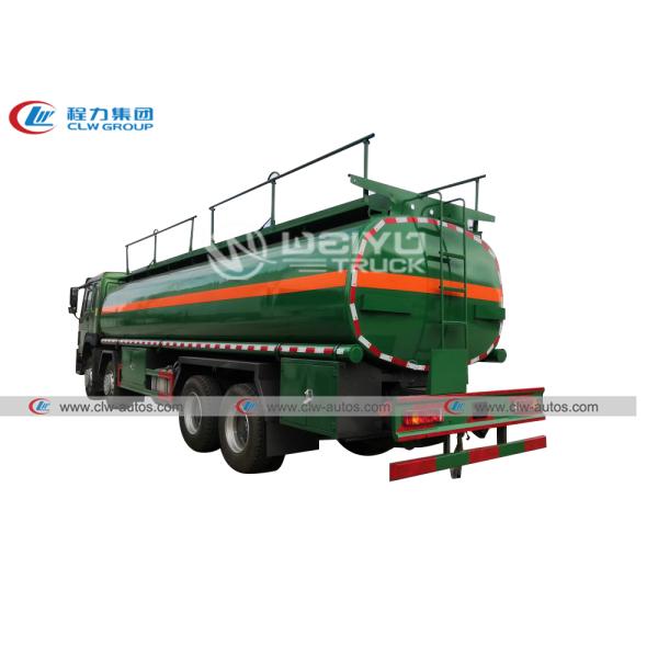 Sinotruk HOWO 12 Wheeler 25m3 Oil Tanker Truck Fuel Transportation Machine