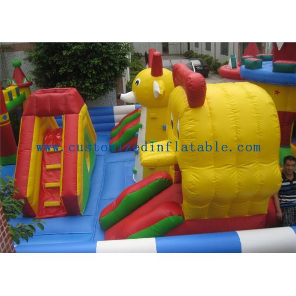 Happy Children Game Inflatable Fun City Micky & Duck Inflatable Kids Toys