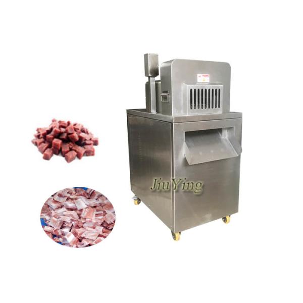 Buy 3KW  Meat Processing Machine Poultry Chicken Steak Cube Cutter at wholesale prices
