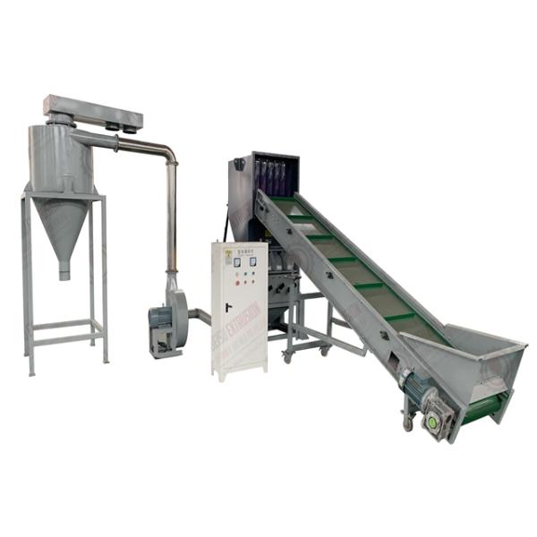 Plastic Recycle PVC PE ABS PC PE PP PET Profiles Strips Films Grinder Machine