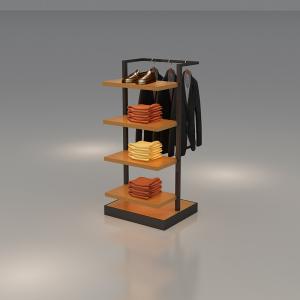 Quality Convenient Display Rack for Garment and Shoes Stores for sale