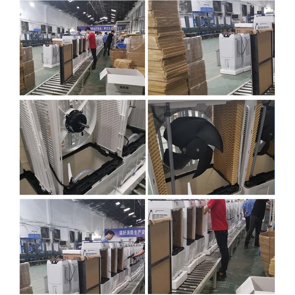 5500cmh 3200 cfm portable mobile commercial evaporative cooler evaporative cooling unit price manufaturer factory