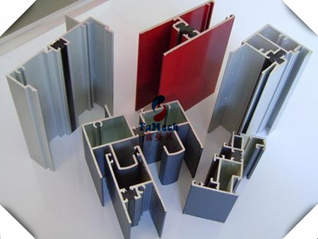 Frames Using AL6063 Window Aluminum Profile Smooth Feel With Power Coating