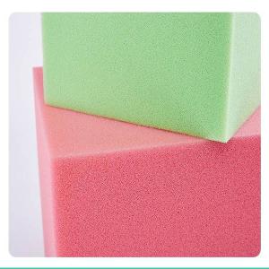 High Density Kids Playground Parts , Trampoline Foam Cubes Bulk