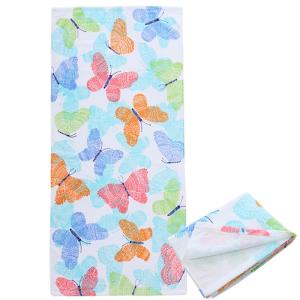 30x60" 100% Cotton Velour Beach Towels With Customized Service