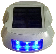 Buy Waterproof Solar LED Deck Light Aluminum +PC Garden Powered Wall Mounted at wholesale prices