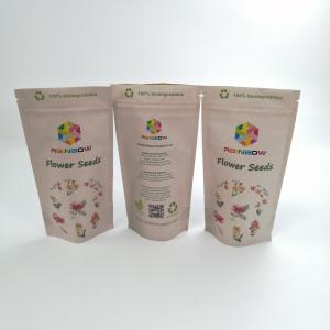 Biodegradable 150µ Thickness PLA Paper Food Packaging Bags