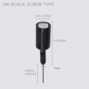 Modern 3W LED Ceiling Spotlight 3000K-6000K Aluminum 80Ra 30 000-Hour Lifespan