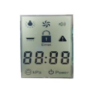 TN 7 Segment Lcd Display , Reflective 7 Segment Lcd Display Screen